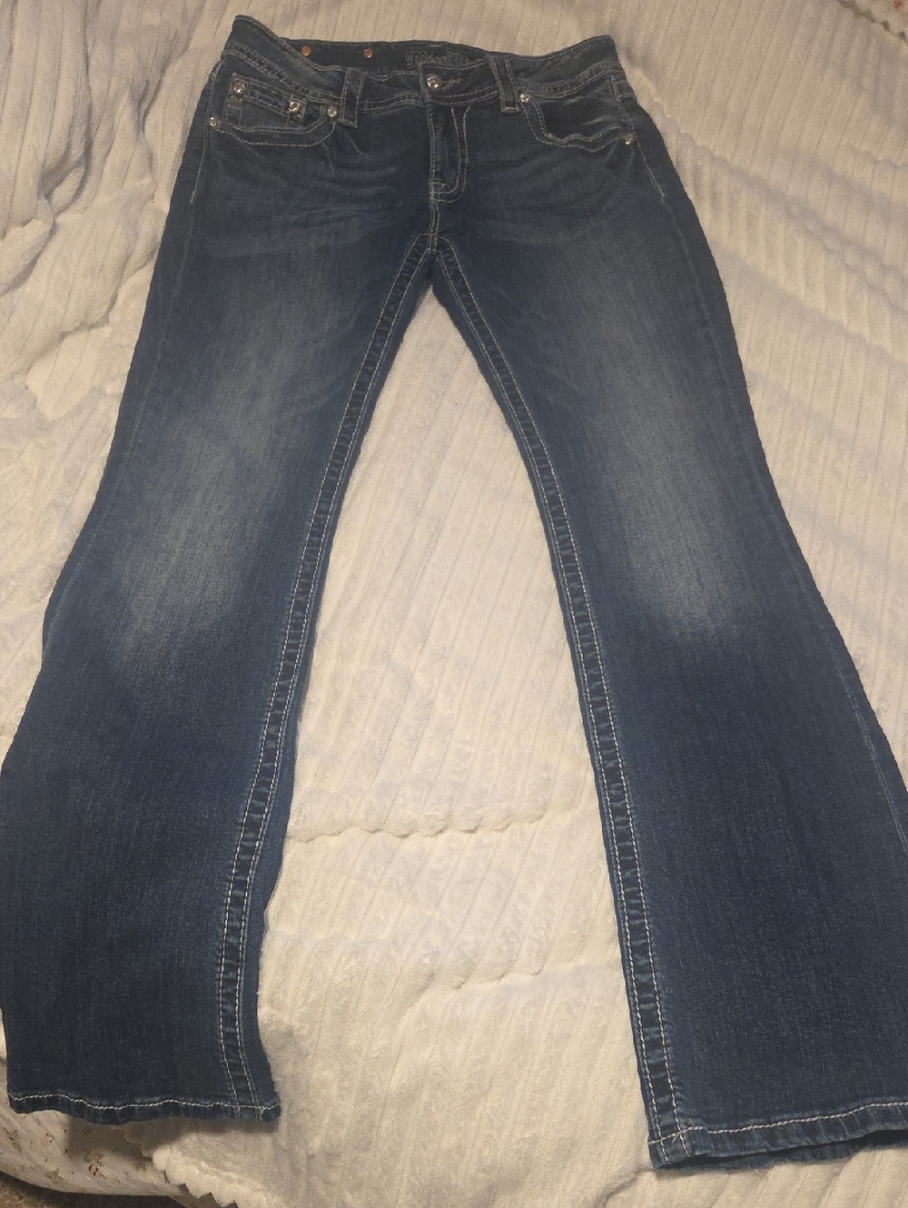 Miss Me Dark Blue Bootcut Jeans